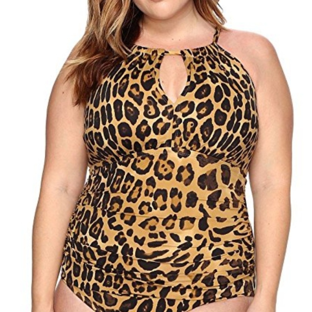 Lauren Ralph Lauren leapord swimsuit